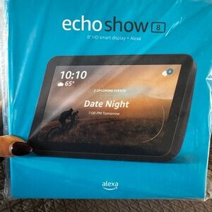 Amazon Echo Show 8 HD Smart Display - Black/ brand new never opened